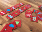 Preview: Memo Zahlen Spiel - ITH-Stickdatei